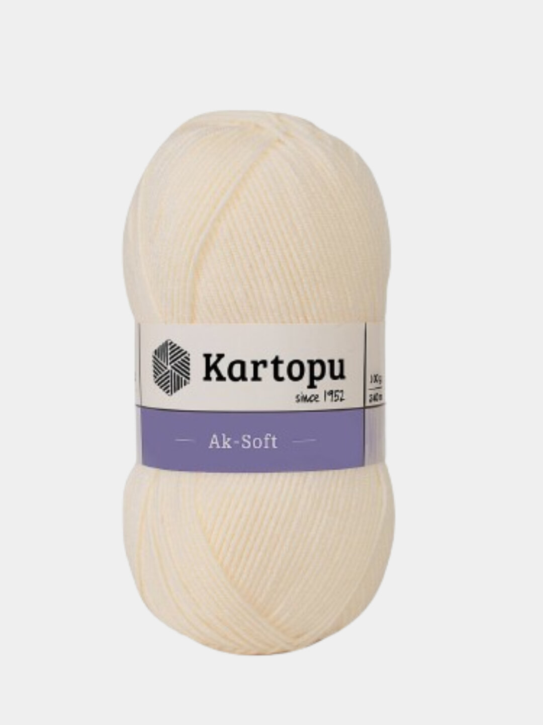 Пряжа Kartopu Ak-Soft гипоаллергенная, акриловая, 100 г, 250 м