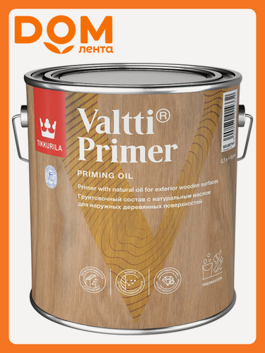 Изображение товара Грунтовка-антисептик Tikkurila/Tikkivala Valtti primer 2,7 л