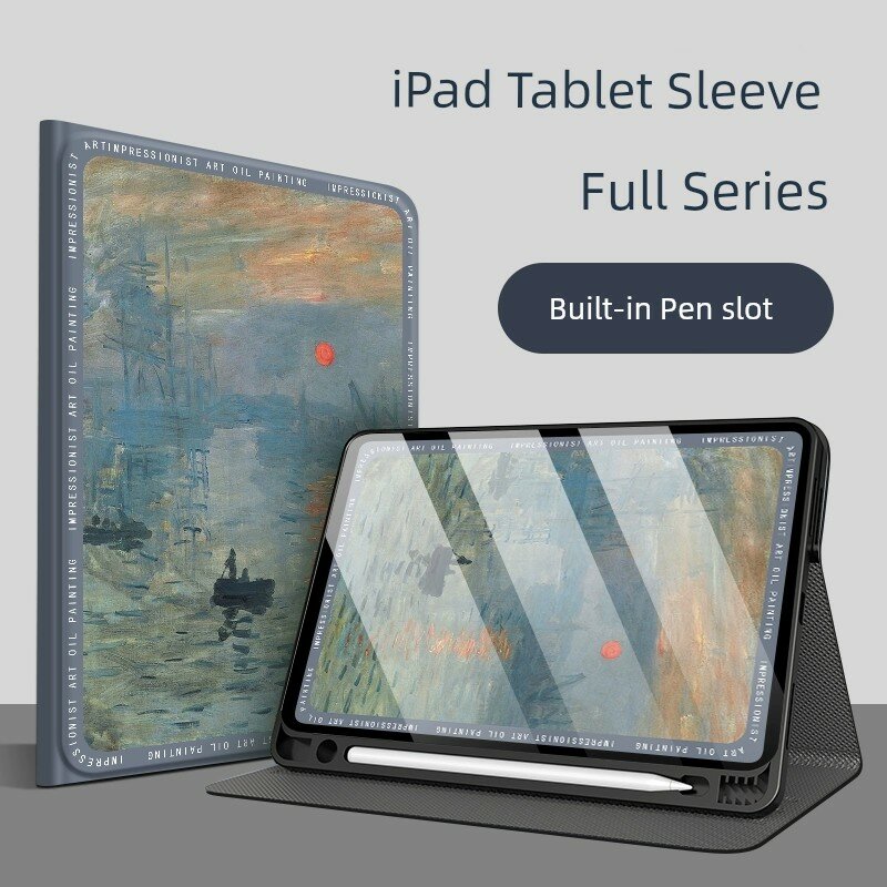 Чехол для Apple iPad Pro 2024, новый, с эффектом звездного неба, для Air 3/4/5 с отсеком для стилуса, для Mini 6/5,
