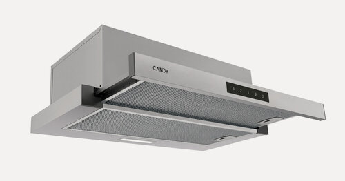 Изображение товара Вытяжка телескопическая Candy CVXT64SX, 60 см, 600 м /ч, Нержавеющая сталь