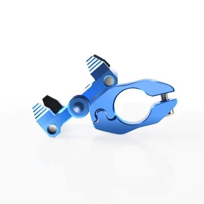 Монтажный держатель для телефона на велосипед из алюминия CNC, синий цвет