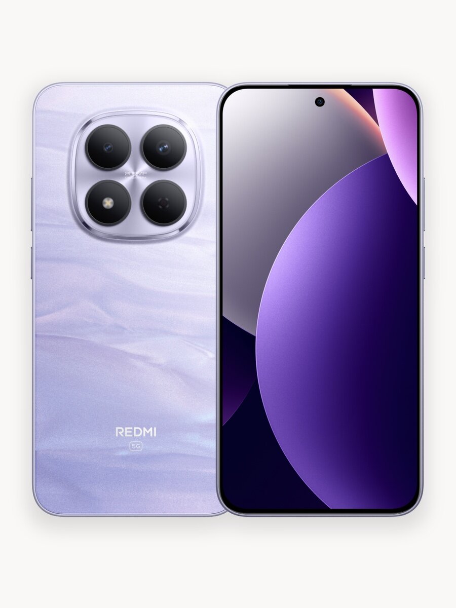 Смартфон Xiaomi REDMI Note 15 Pro 5G 8GB+256GB Mist Purple Ростест