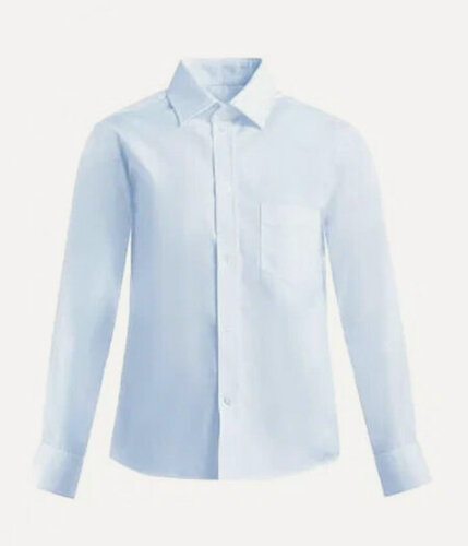 Изображение товара Школьная рубашка фактурная