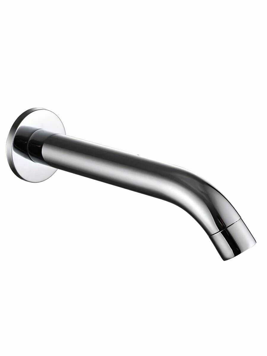 GEBERT GB0220R.10 излив из стены 220мм для встроенного смесителя хром