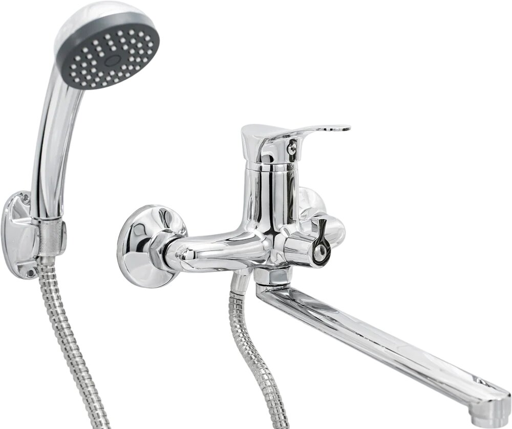 Смеситель с длинным изливом для ванны РМС SL86 SL86-006E