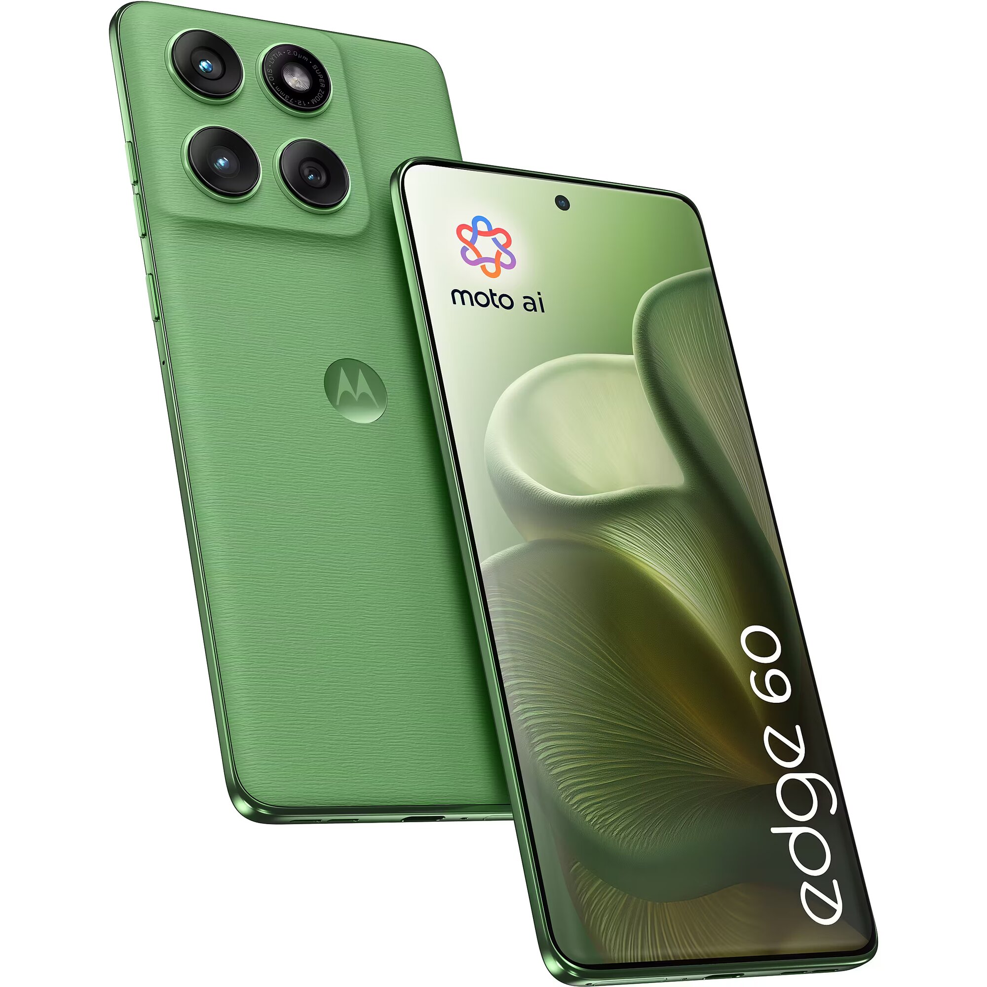 Смартфон Motorola Edge 60 12/512 "Shamrock", 12GB/512GB, зелёный цвет