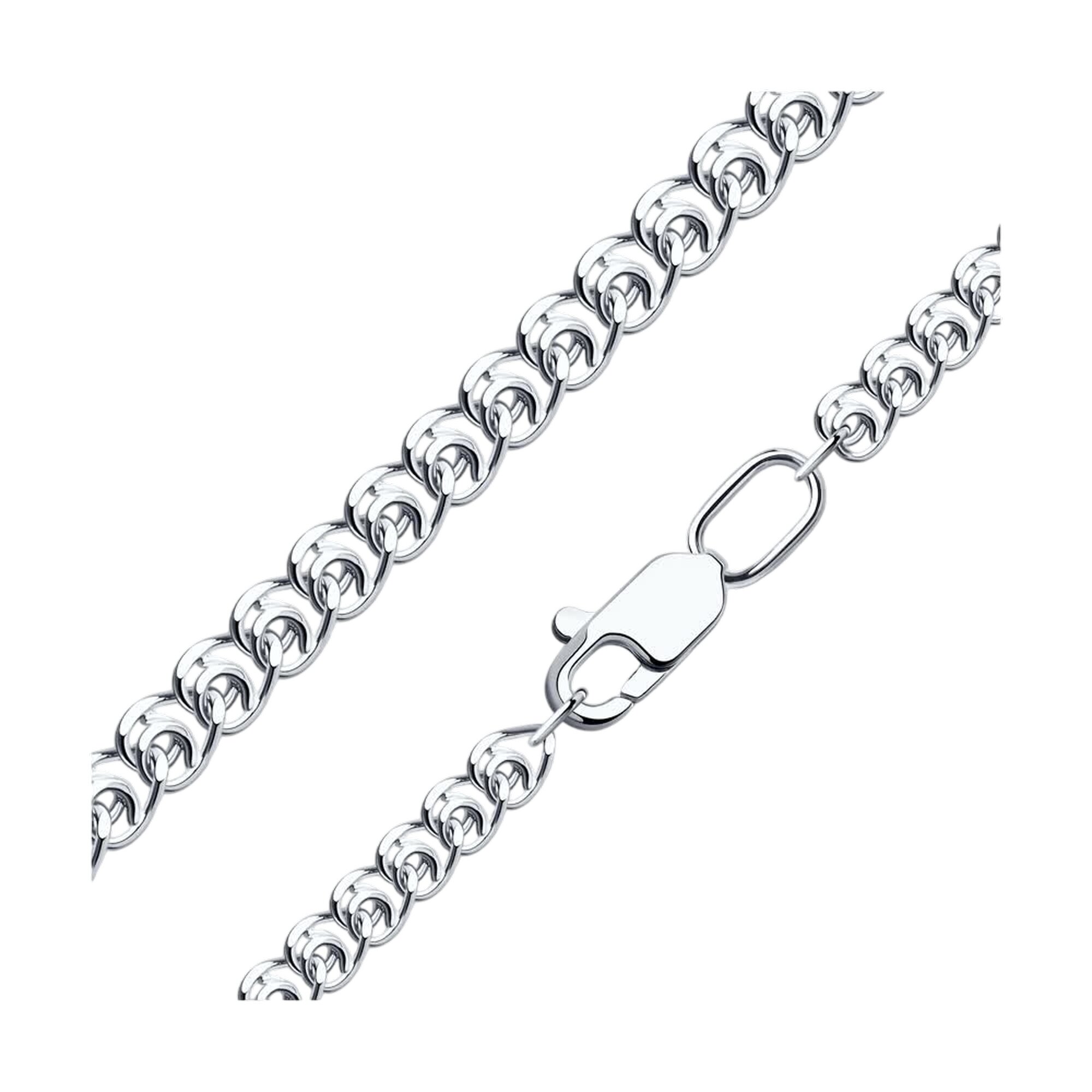 Цепь Diamant online, серебро, 925 проба, родирование