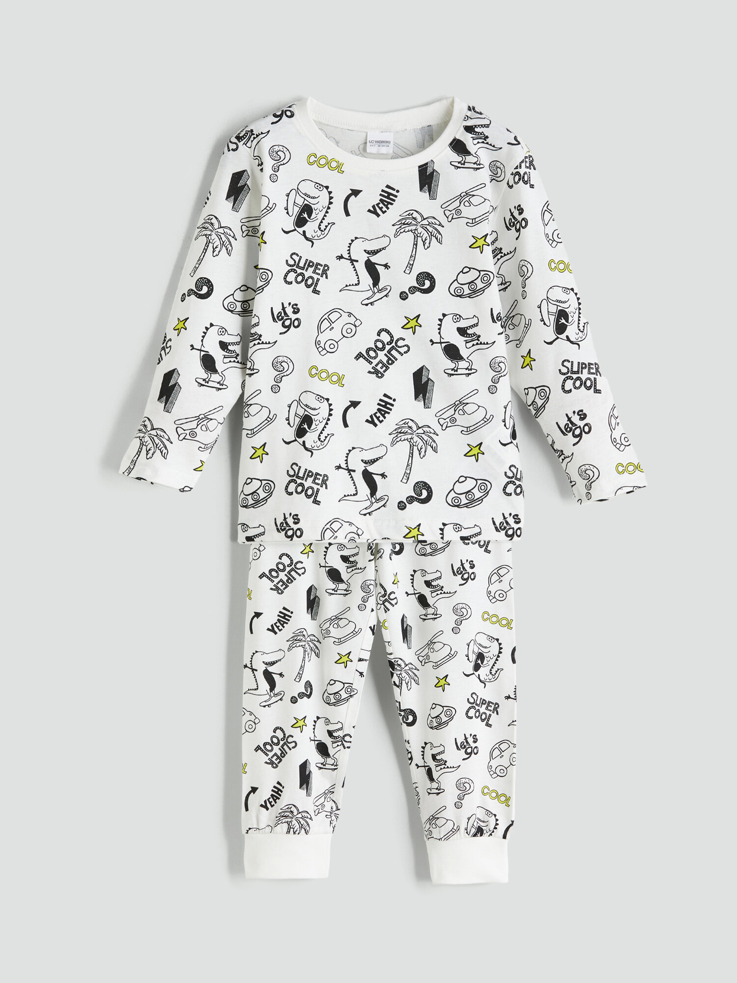 Пижама LC Waikiki размер 2-3 лет экрю