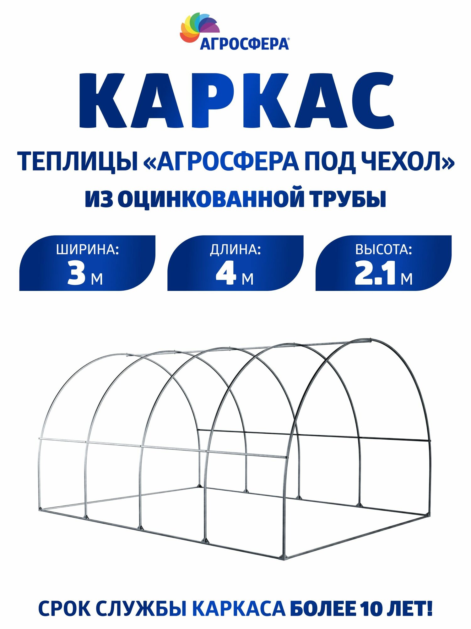 Каркас теплицы 