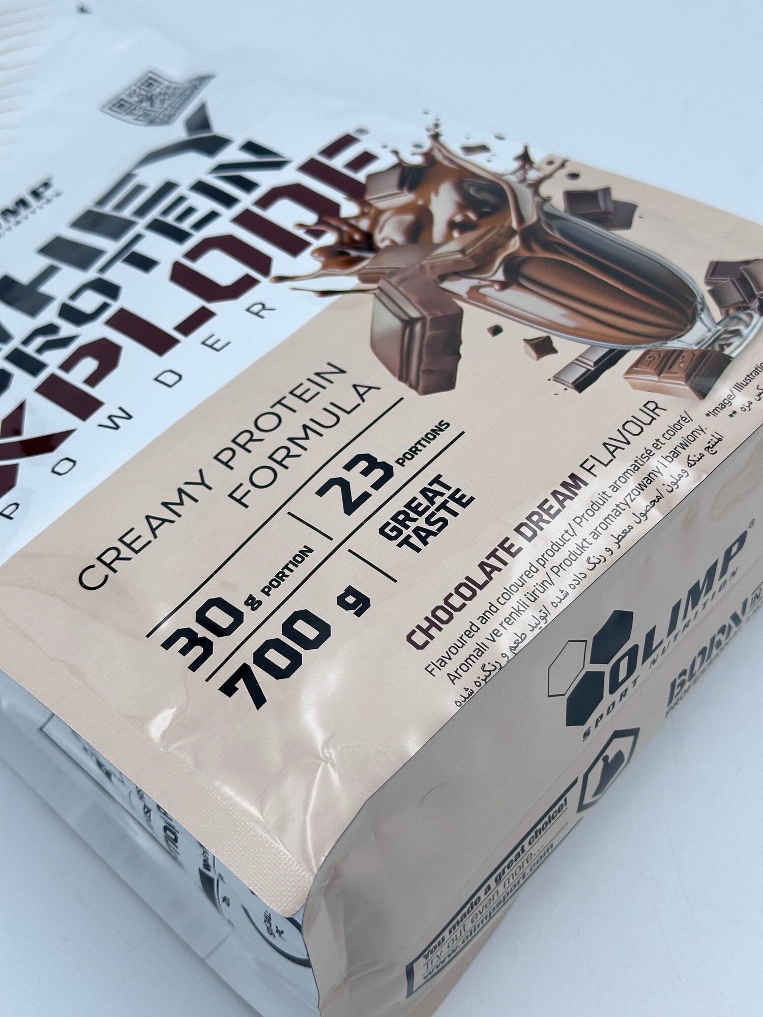 Olimp Whey Protein XPLODE 700g вкус Сhocalate dream, вей протеин для роста мыщц — фото 1