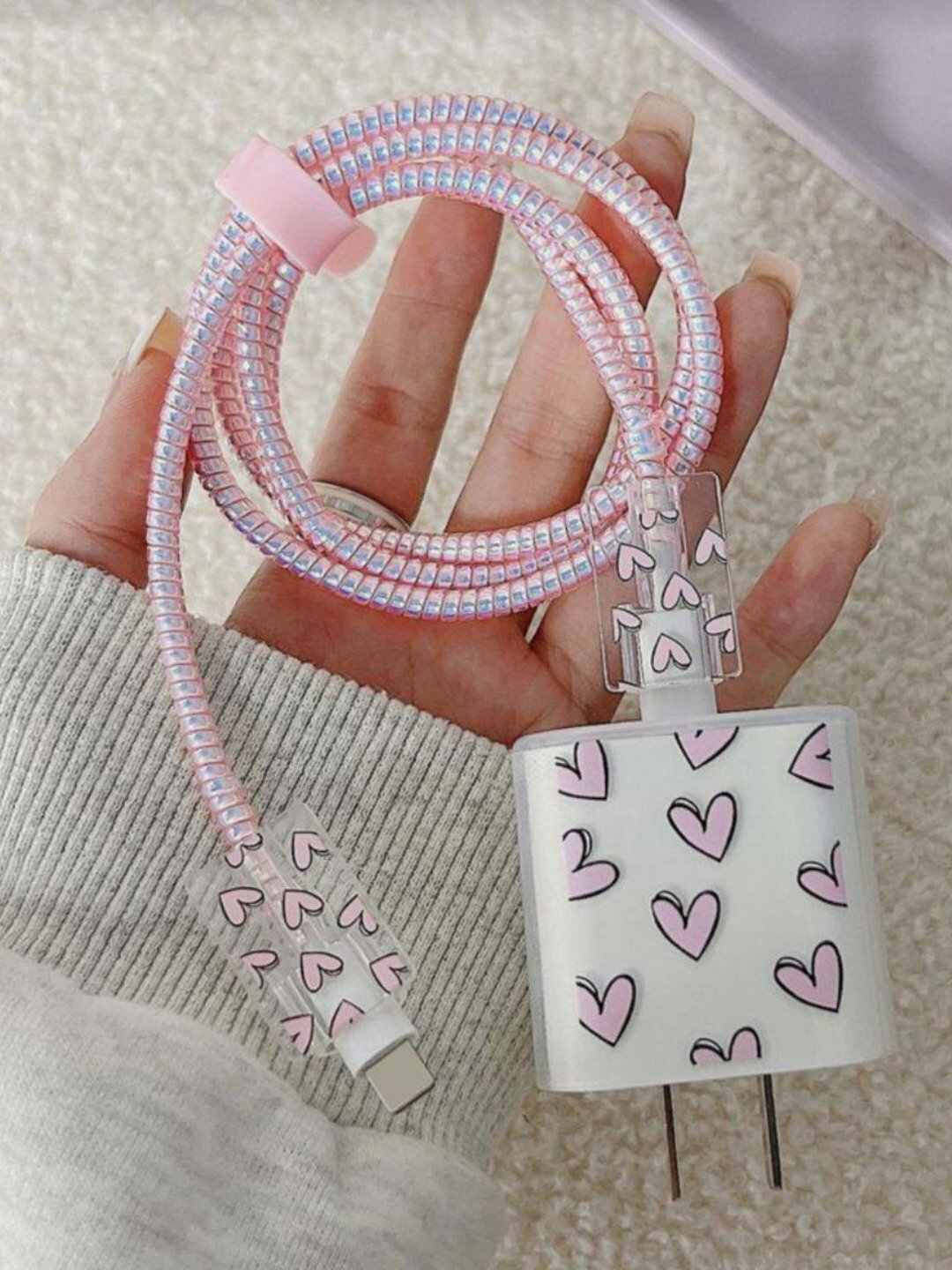 Чехол для зарядки, защита для зарядки, Iphone, чехол, зарядка, кабель