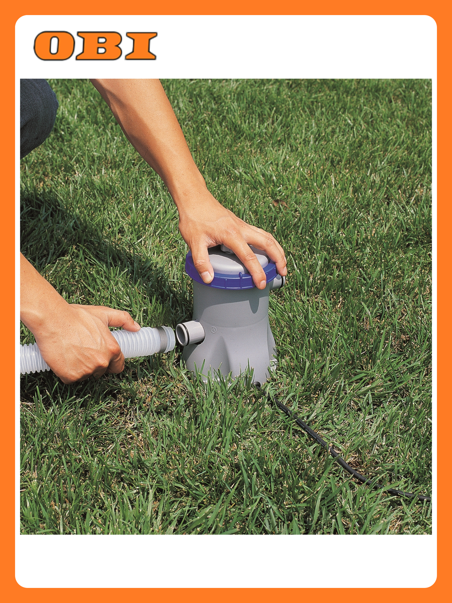 Фильтр-насос Bestway для каркасных бассейнов 1249 л/ч 240 Вт