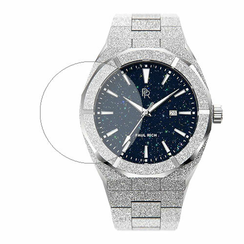 Скрин Мобайл защитный экран для часов Paul Rich Frosted Star Dust - Silver Automatic 42MM из гидрогелевая плёнка прозрачная