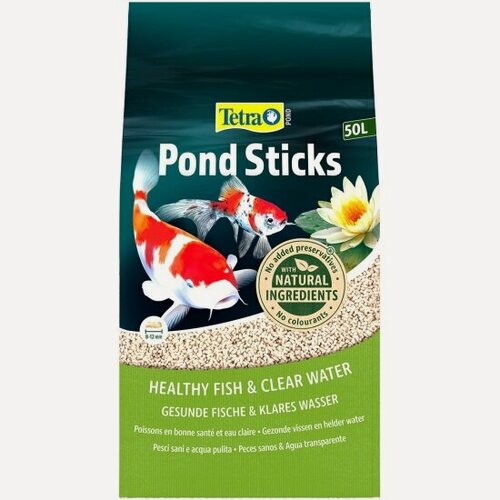 Изображение товара Корм для прудовых рыб Tetra Pond Sticks 50 литров
