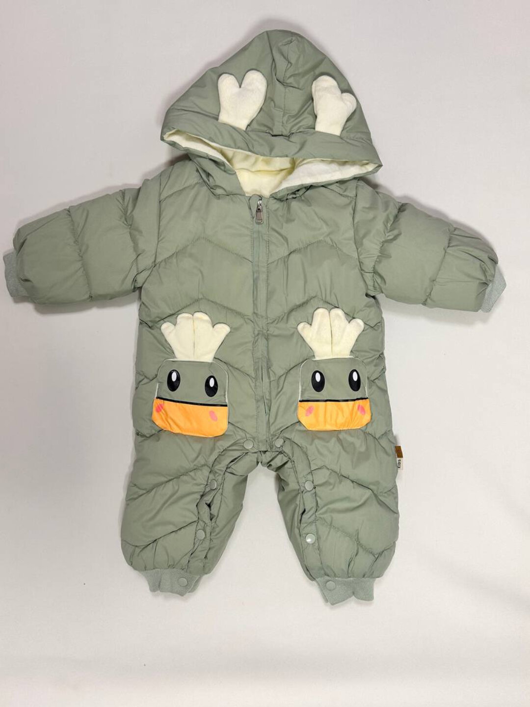 Куртка для младенцев, зимняя одежда для детей, комбинезон, детская одежда — фото 1