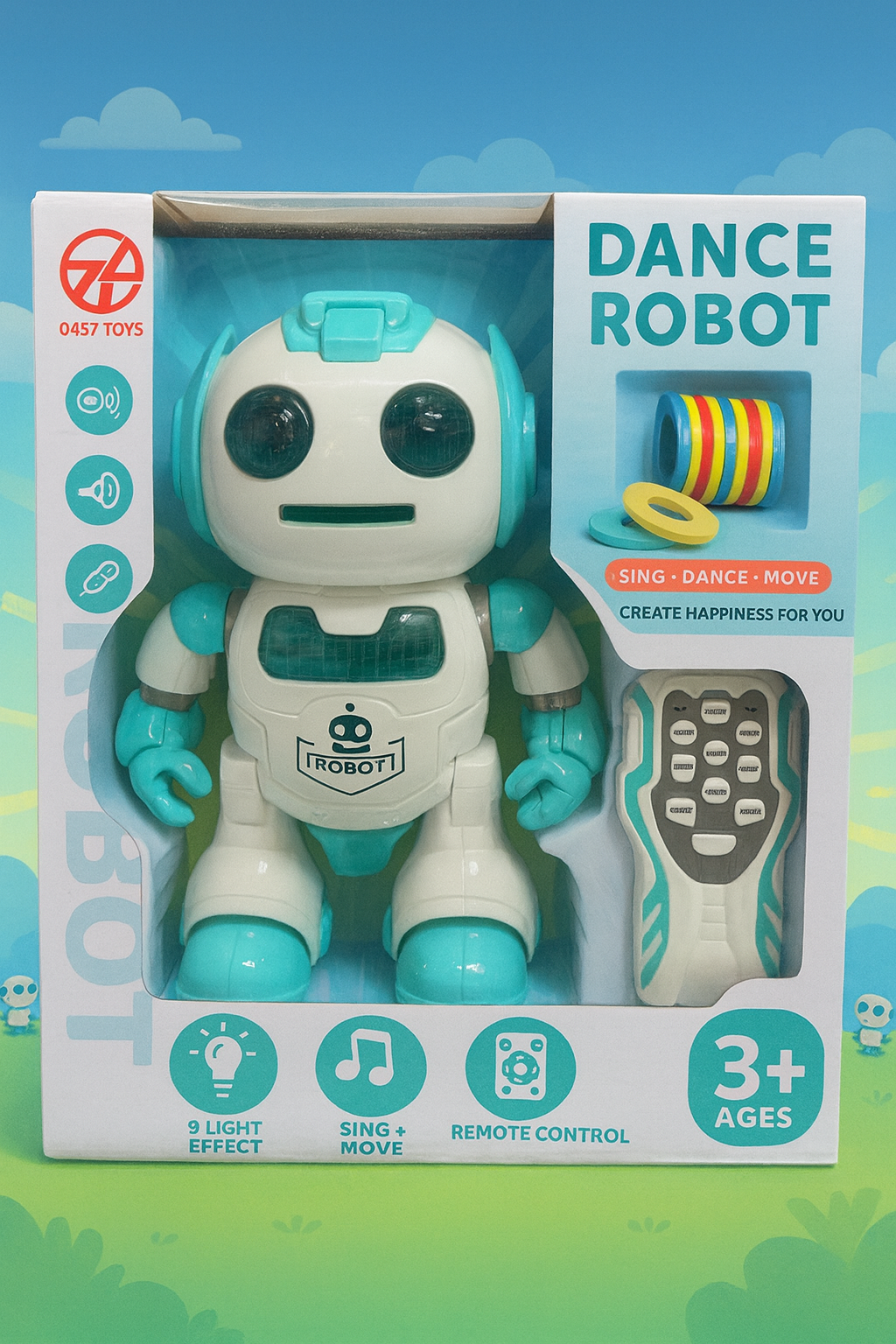 Игрушка "Dance Robot", для мальчиков, от 3 лет, пластик, с пультом в комплекте