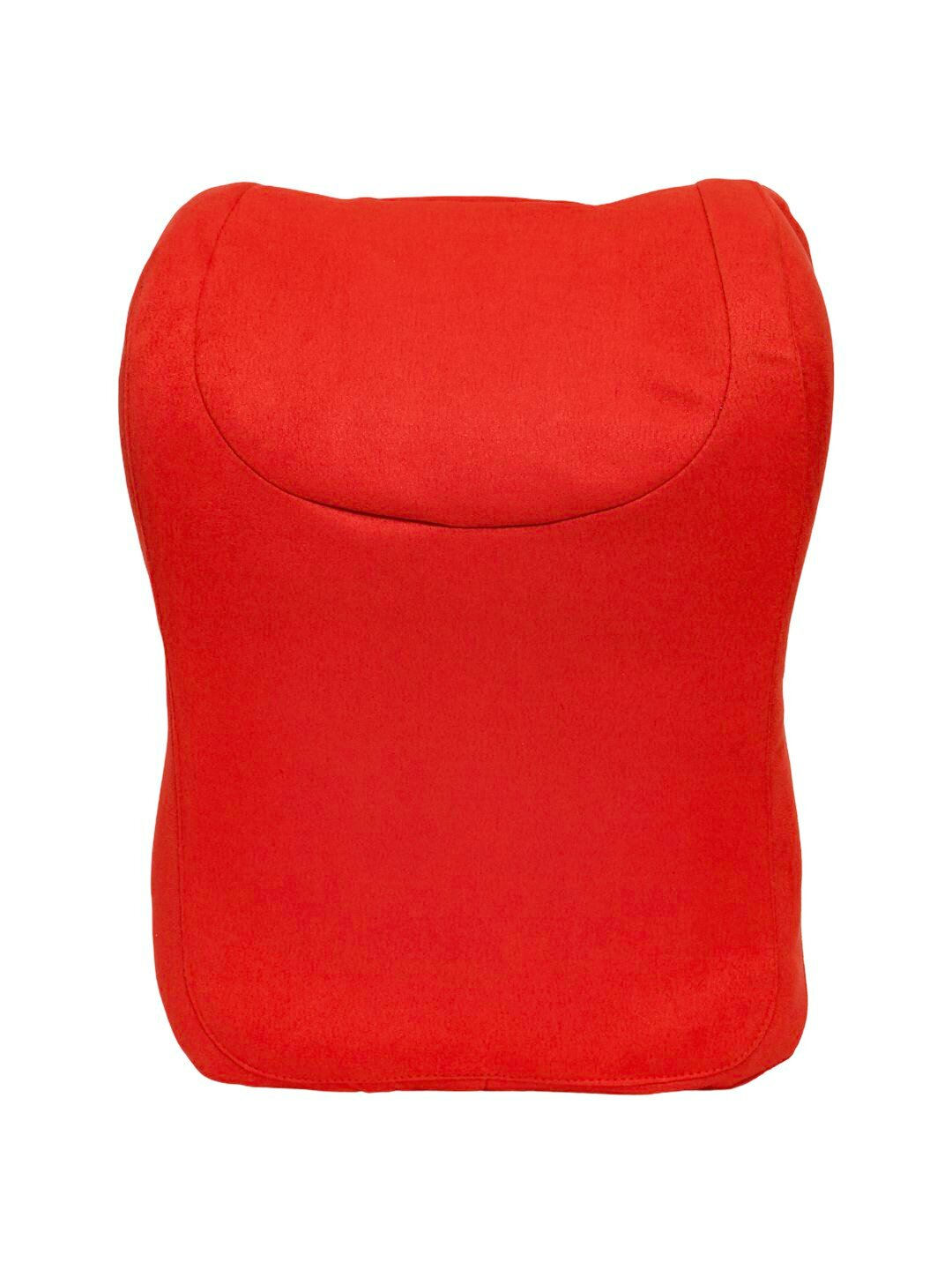 Подушкообразный подголовник COMFORT DRIVE, для автомобиля, алый