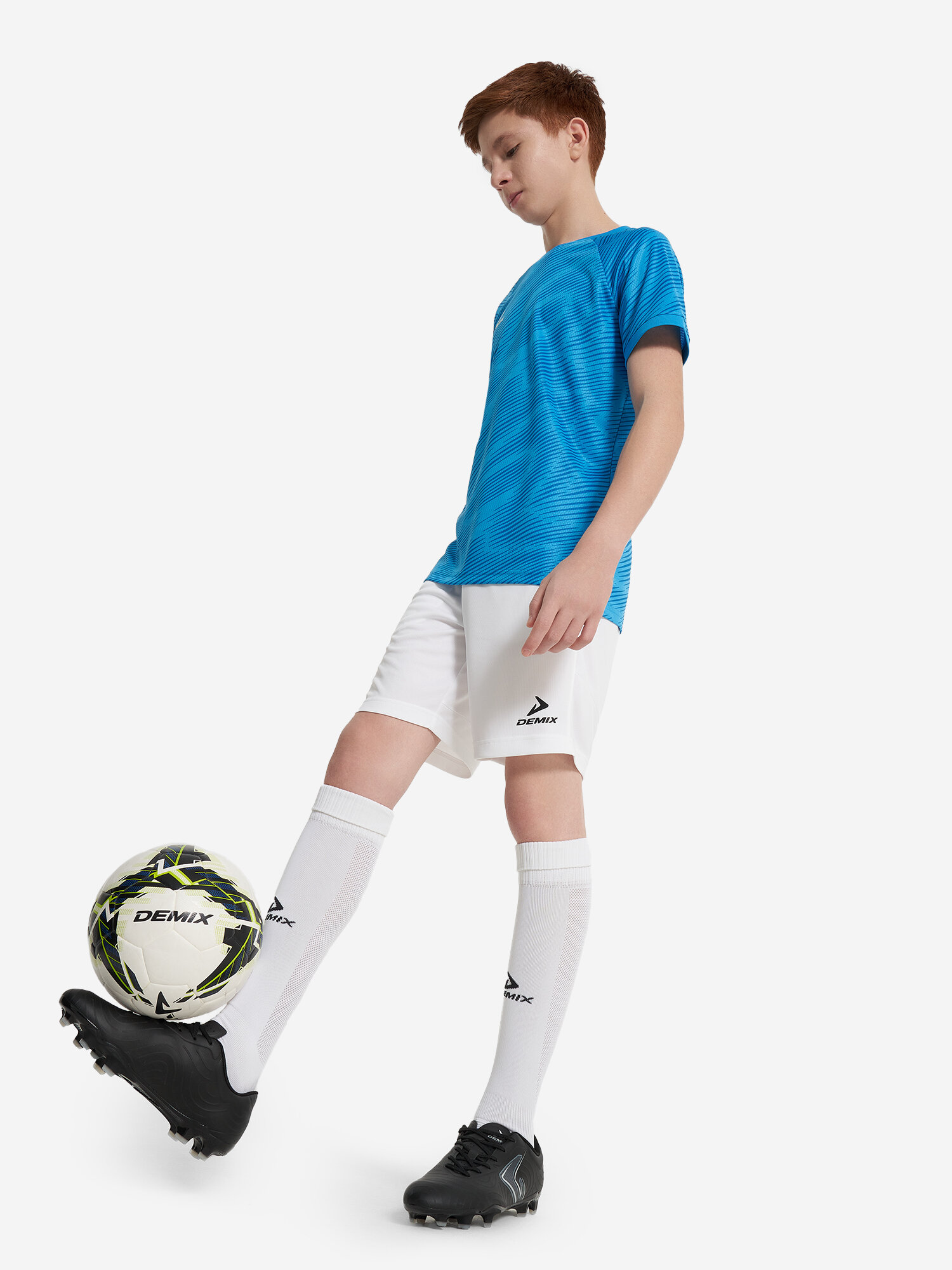 Шорты спортивные Demix, размер 146-152, белый — фото 1