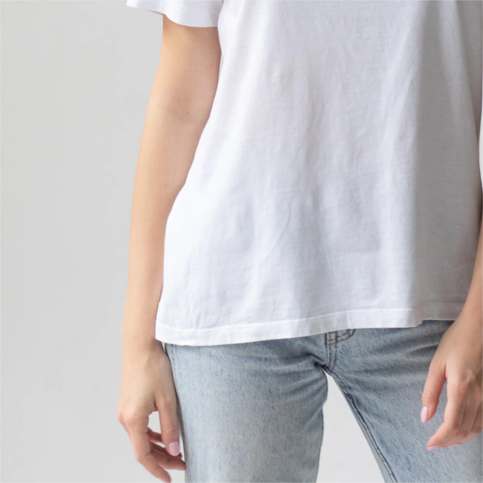 Майка для кормящих мам 46-56, 1 шт., размер 46-56, 0001 white — фото 1