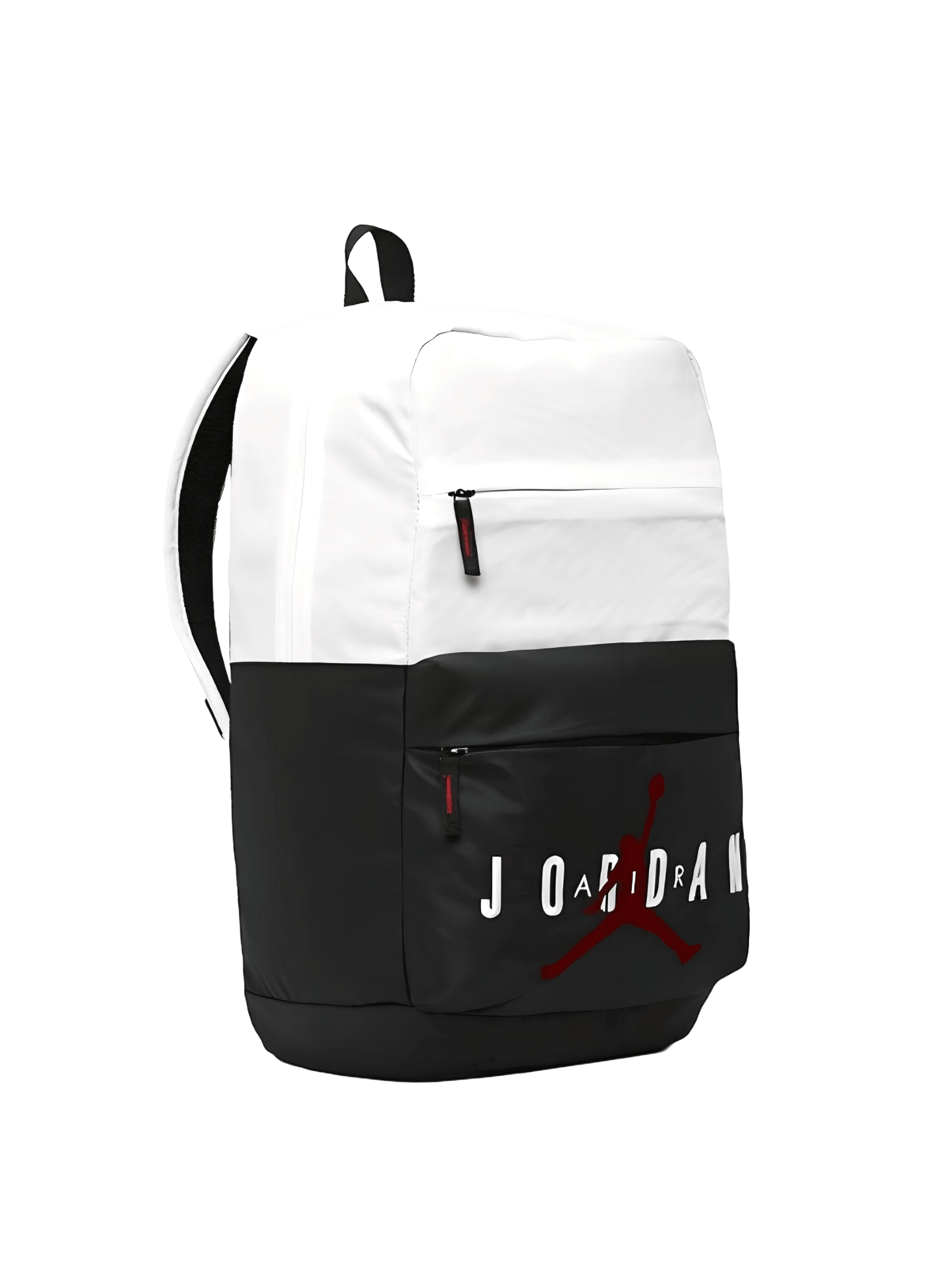 Рюкзак Jordan, городской/туристический, полиэстер, черно-бело-красный — фото 1