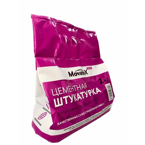 фото Movatex штукатурка цементная 2кг т39746