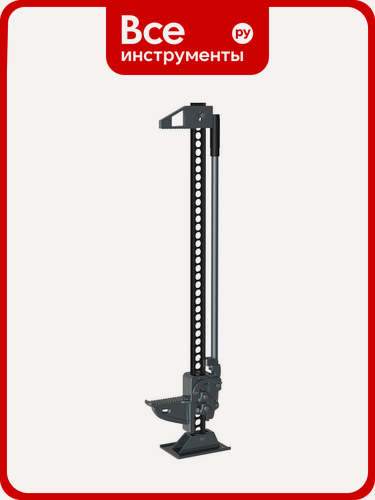 Изображение товара Реечный домкрат сорокин High Jack 3.16, грузоподъемность 3 тонны, высота подъема 1250 мм для легковых и грузовых