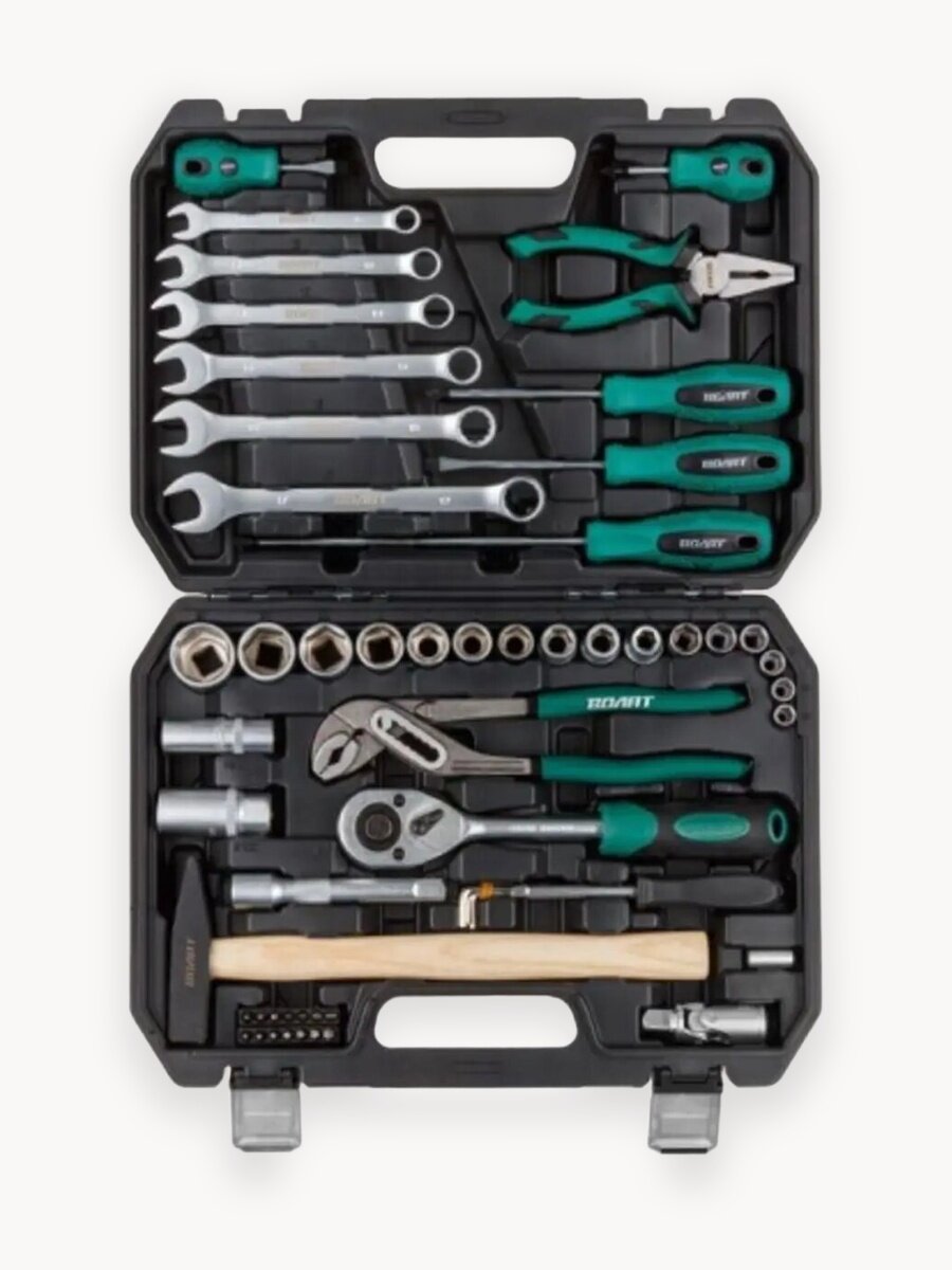 Набор слесарного инстр-та в чем. 56пр. Волат (1/4", 1/2", 6 граней) (18560-56) (18560-56)