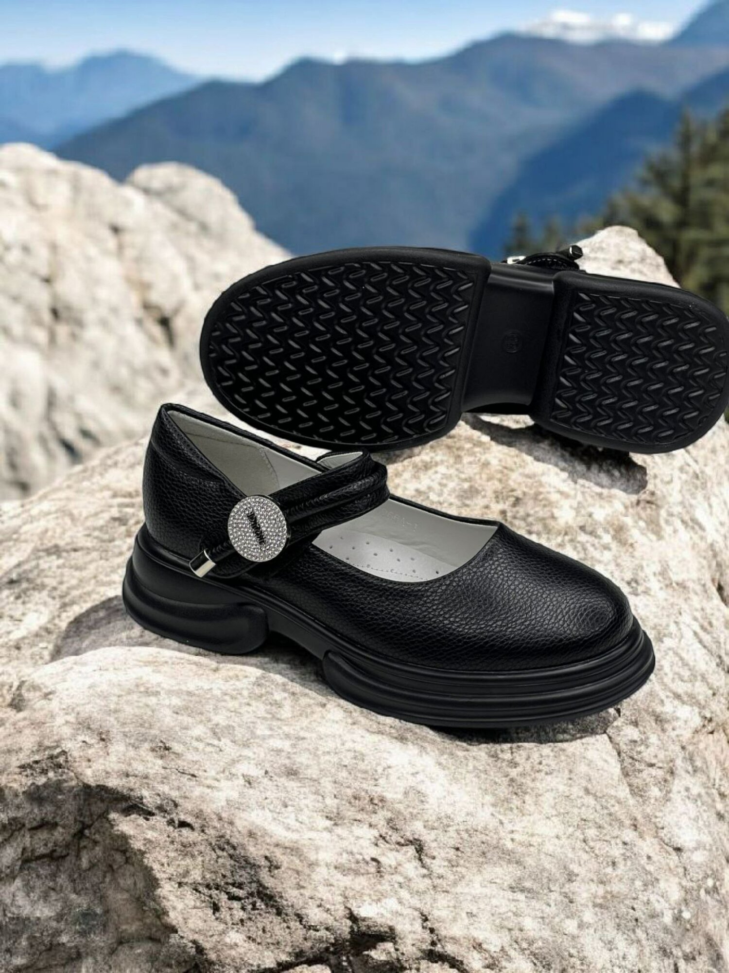 Лоферы размер 34, , черный — фото 1