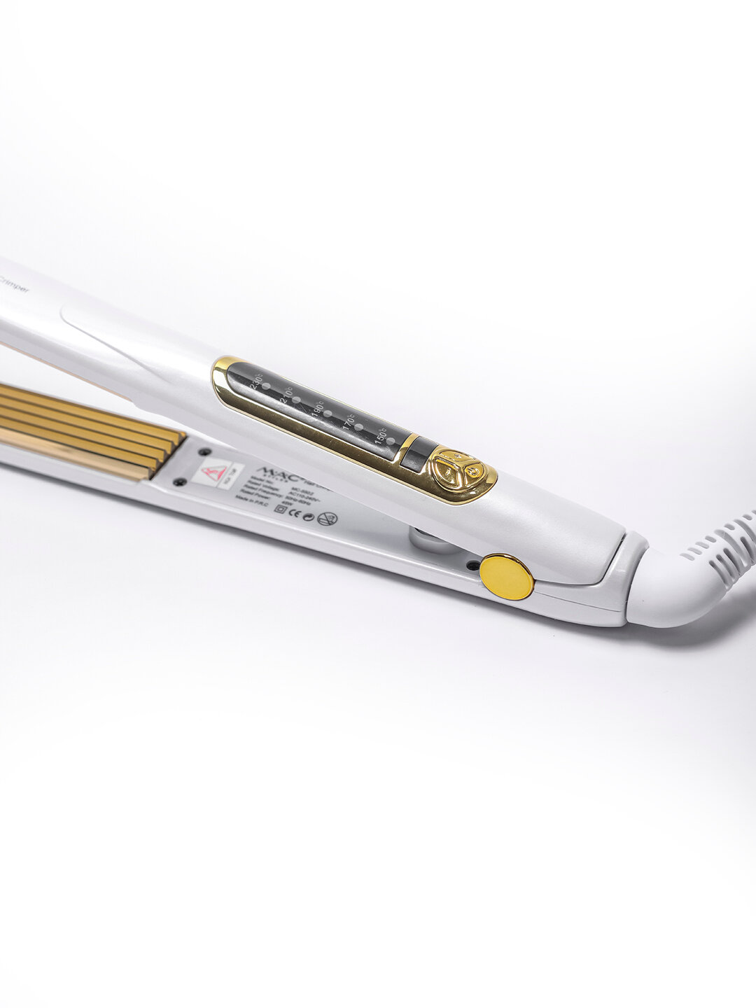 Утюжок MAC MC-5502 Savdo, вращающийся шнур, керамические пластины — фото 1