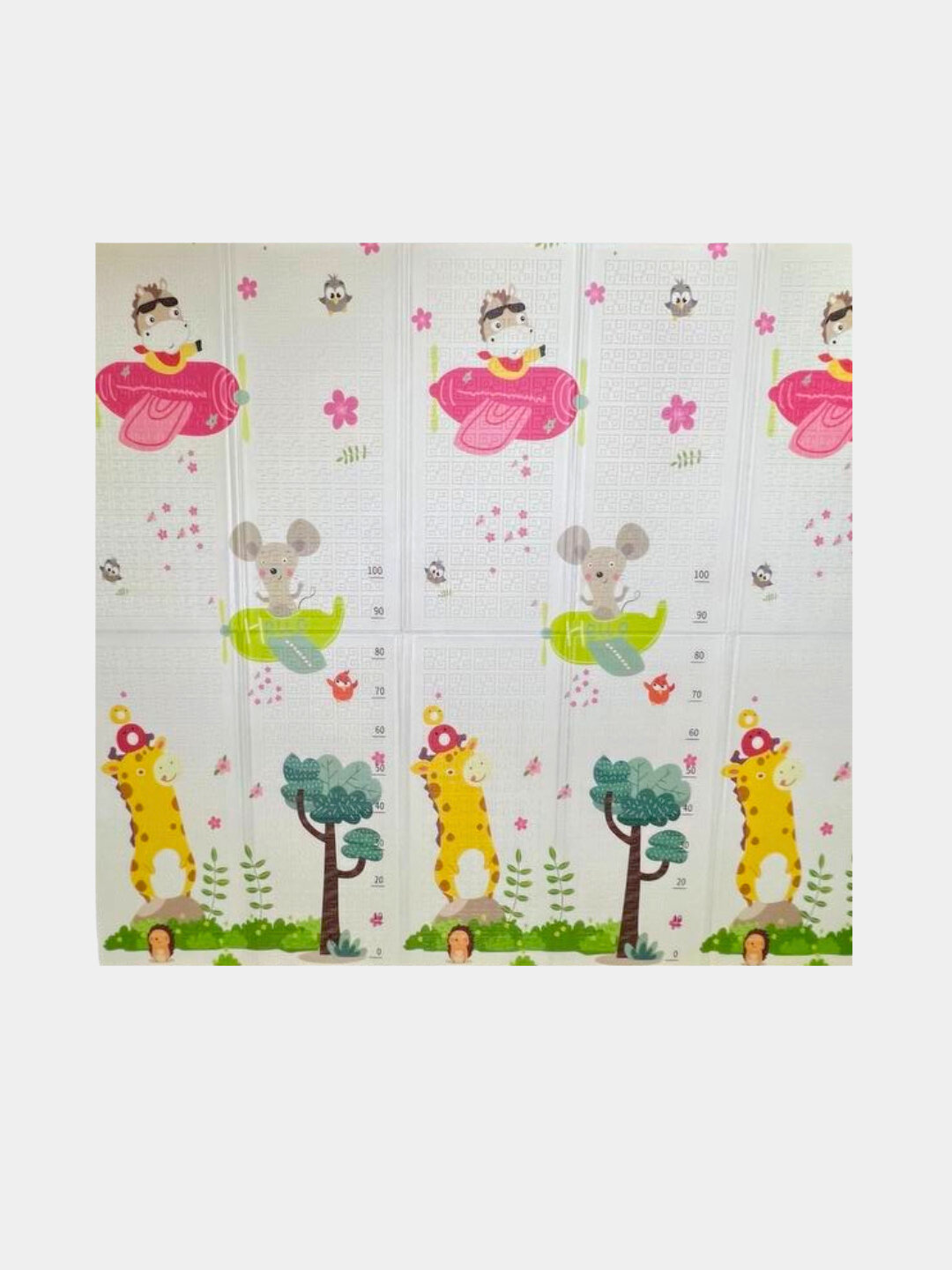 Детский коврик развивающий складной, игровой, напольный, термоковрик для ползания — фото 1