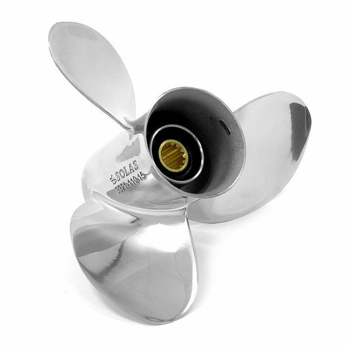 SOLAS New Saturn для моторов 30-60 л. с, 3x11-1/8x14, нержавеющая сталь
