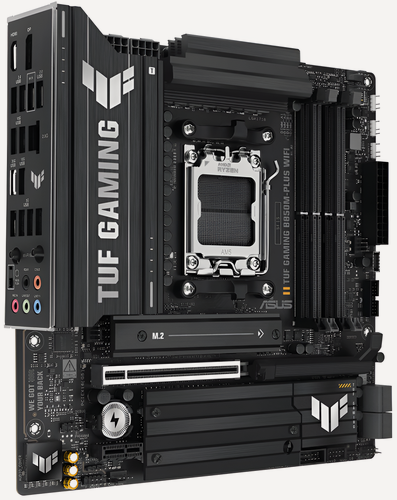 Изображение товара Материнская плата Asus TUF GAMING B850M-PLUS WIFI, 90MB1IY0-M0EAY0, черный