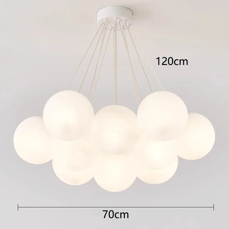 Подвесные светильники Gbbmade 13 heads white RC remote dimming Белый