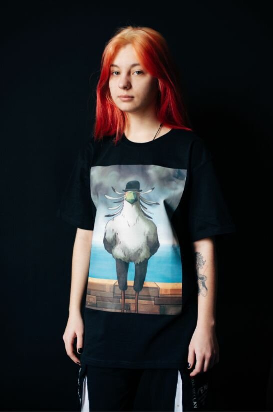 Футболка спортивная, размер 52, черный — фото 1