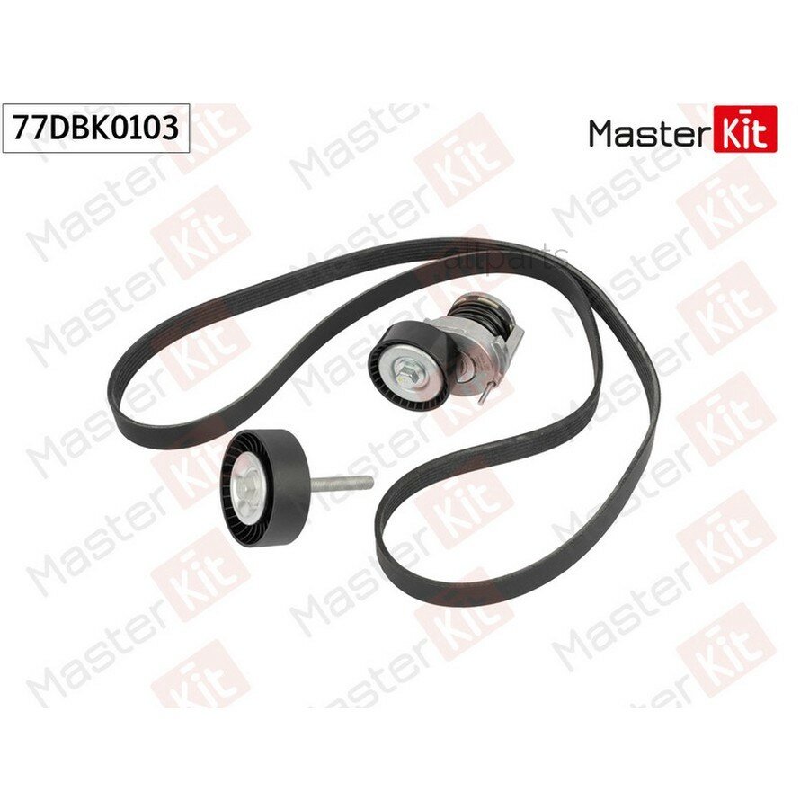 MASTERKIT 77DBK0103 Комплект ремня приводного Skoda OCTAVIA II (1Z3) 2004 - 2013 MASTERKIT 77DBK0103