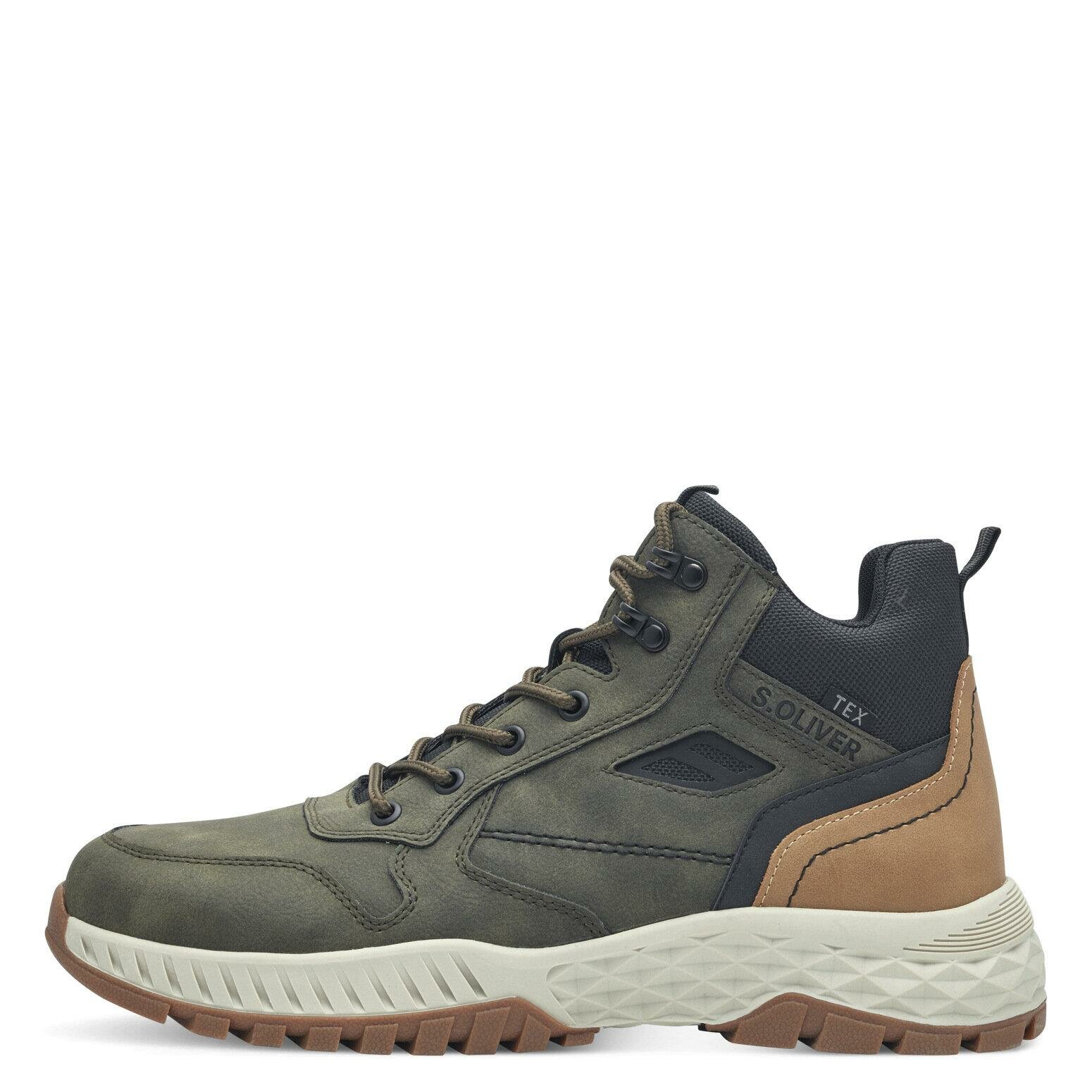 Ботинки s.Oliver, размер 41 RU, khaki comb