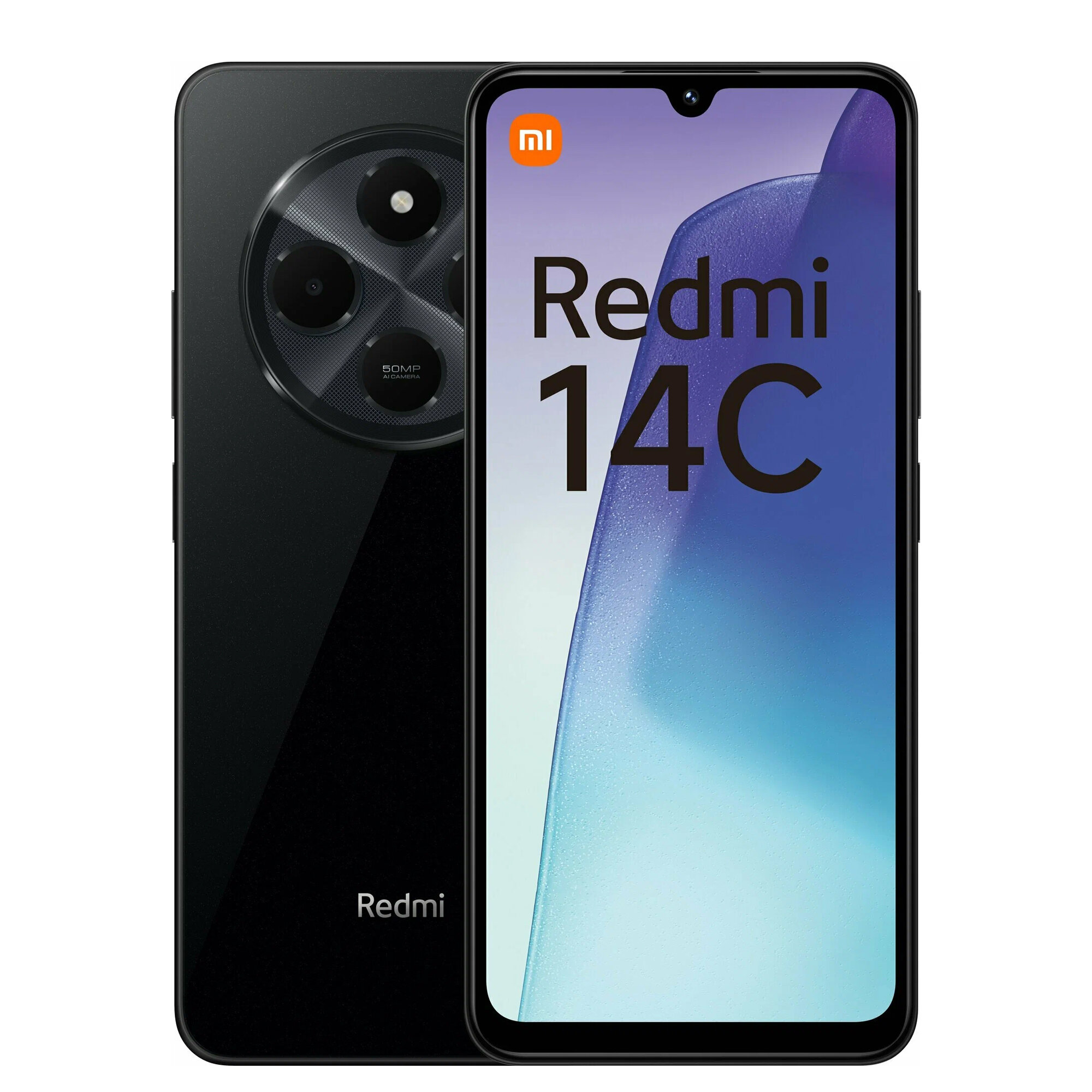 Смартфон Xiaomi Redmi 14C 8/256 ГБ, Dual nano SIM, черный