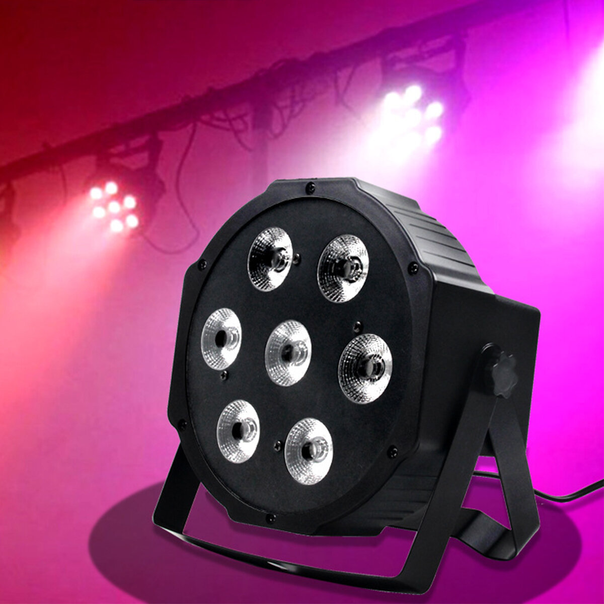 LED Par 7x18 Вт RGBWA +UV - Прожектор светодиодный заливного типа
