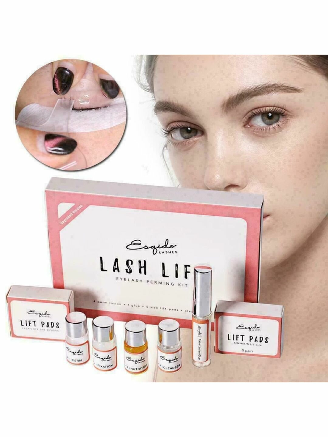 Набор для ламинирования Esqido Lash Lift, для ресниц и бровей