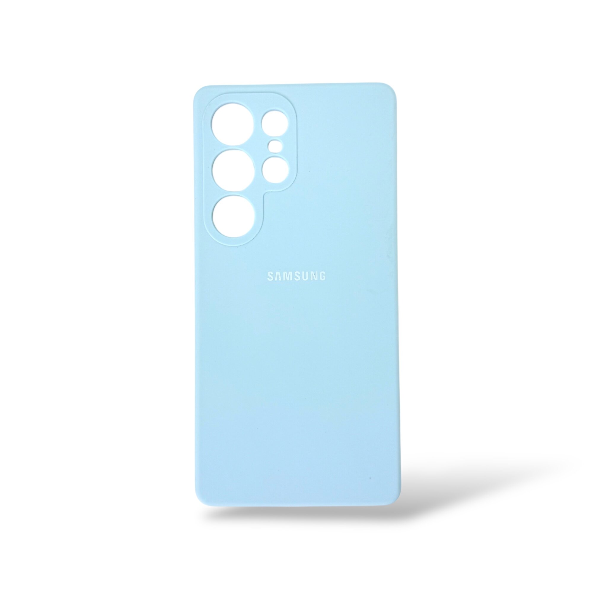 Силиконовый чехол с бархатной подкладкой для Samsung Galaxy A55 – премиум защита