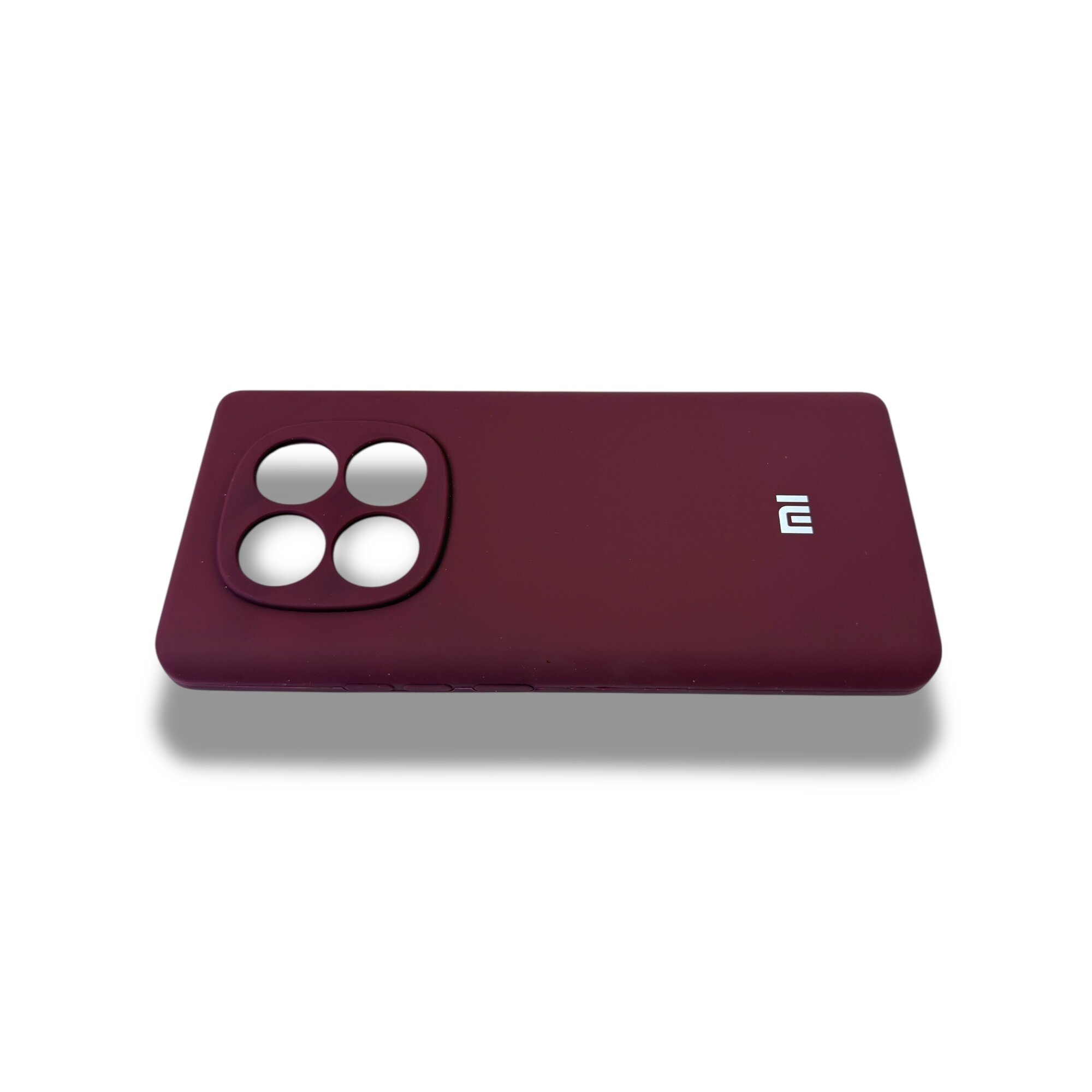 Силиконовый чехол с бархатной подкладкой для Xiaomi Redmi Note 14 Pro – премиум защита — фото 1