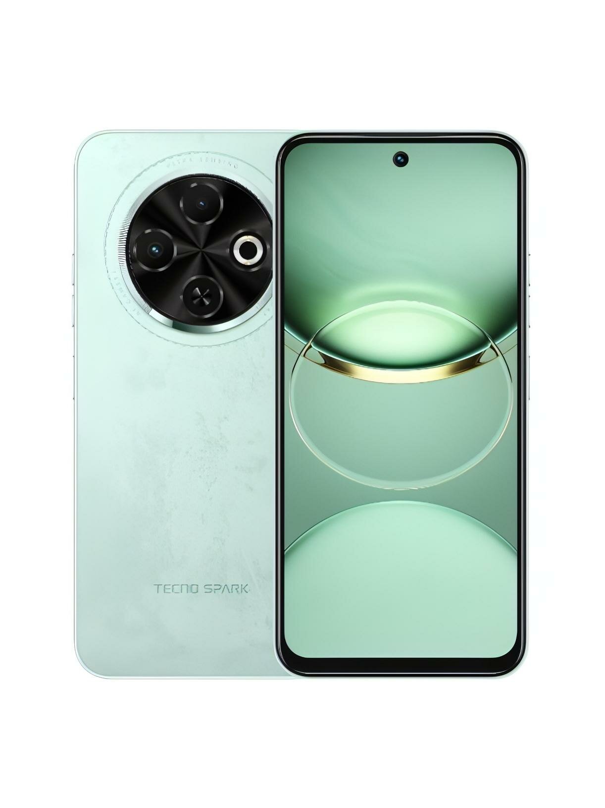 Смартфон Tecno Spark 30C 8/256GB Magic Skin Green — фото 1