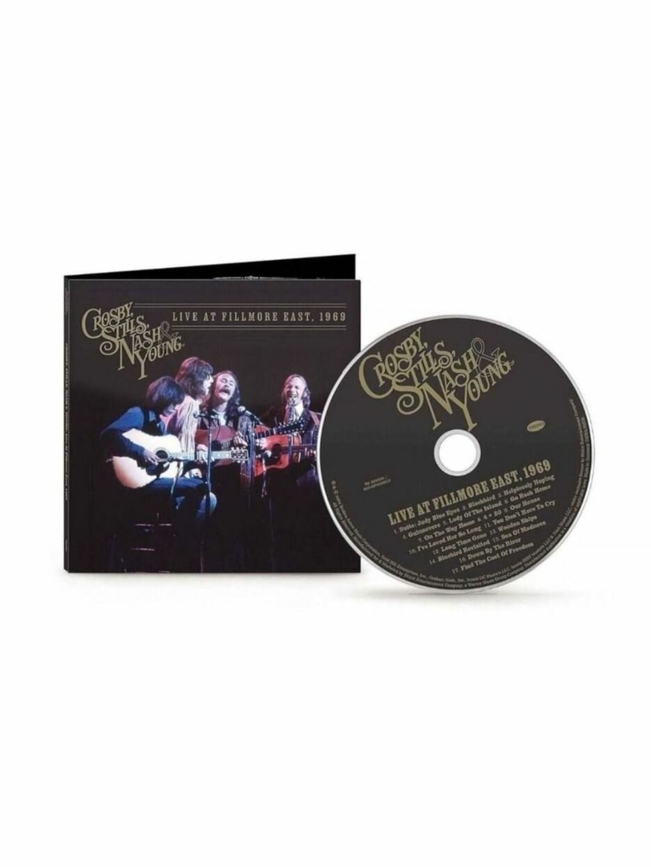 Музыка CD Crosby Stills Nash & Young - Live At Fillmore East 1969 CD Album