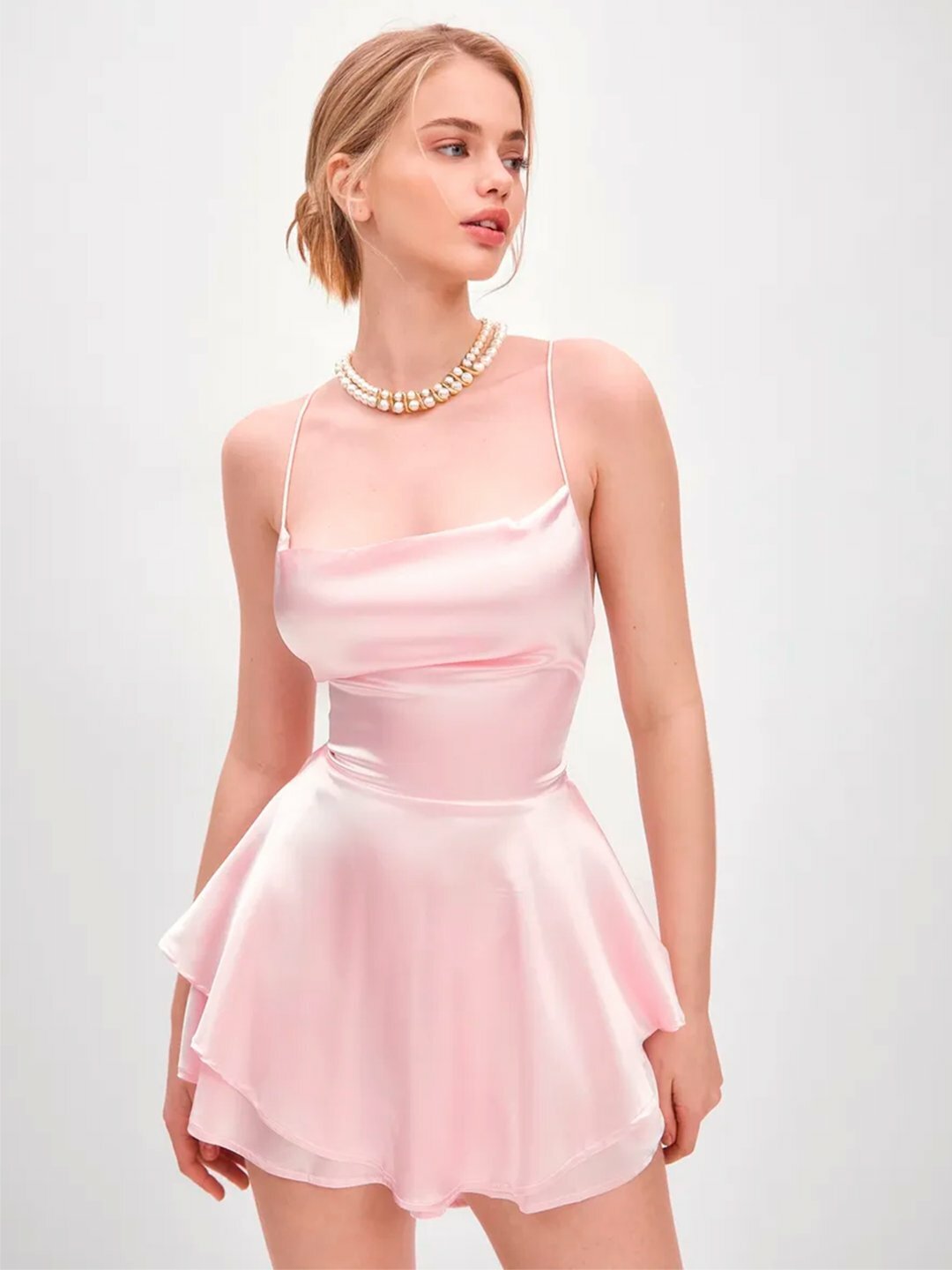 Пеньюар  1, размер standart, розовая — фото 1