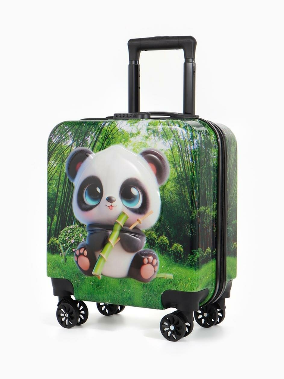 Чемодан Выбражулька ручная кладь 35х27х22 см зеленый