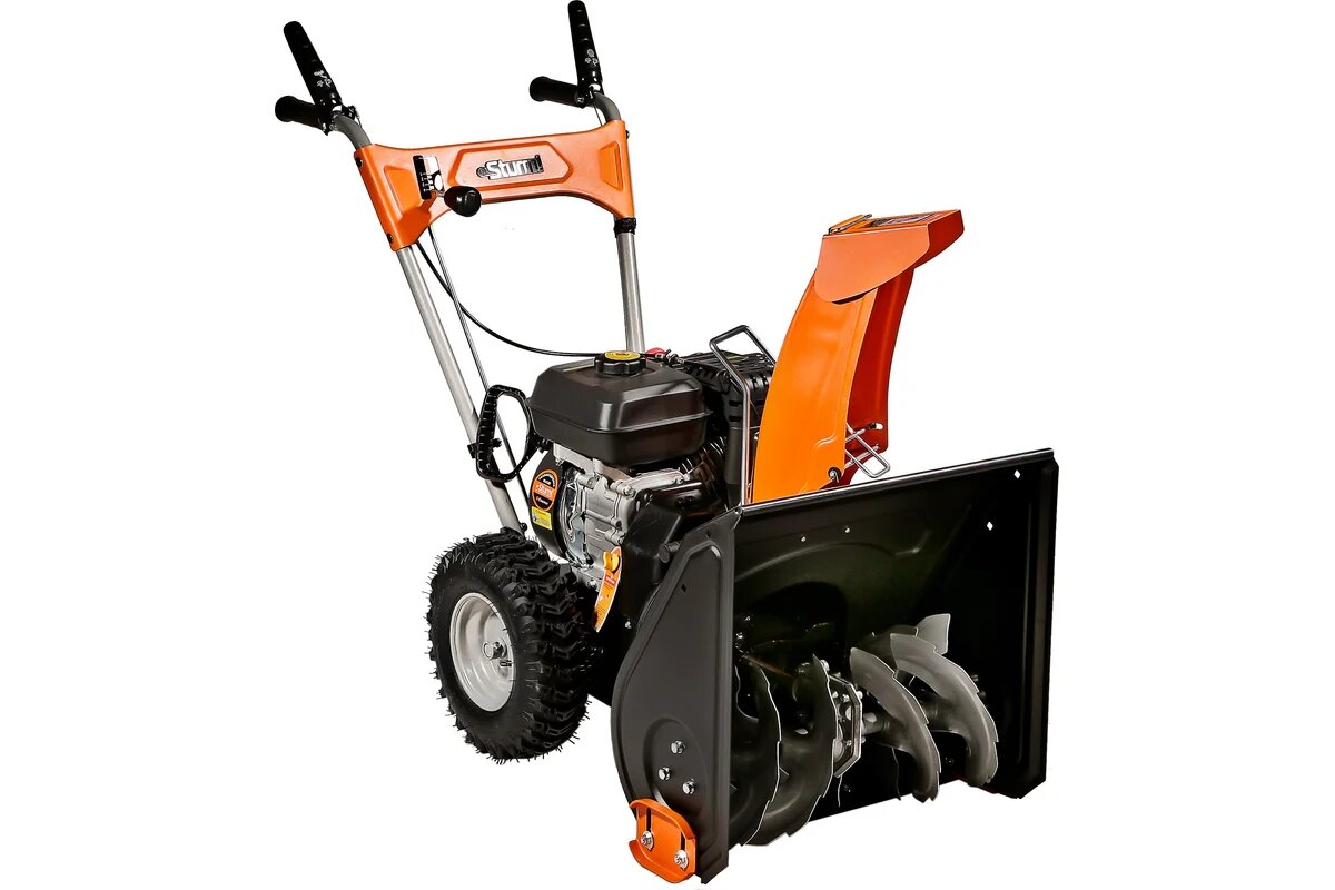 Бензиновый снегоуборщик Sturm STG7453 самоходный 7 л. с дальность выброса 11 м