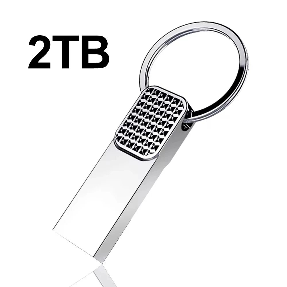 Флэш-накопитель 2 ТБ USB 3.0 Silver-2TB