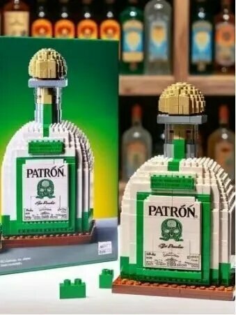 Набор строительных блоков "Jack Daniel’s", пластик, 200-400 деталей