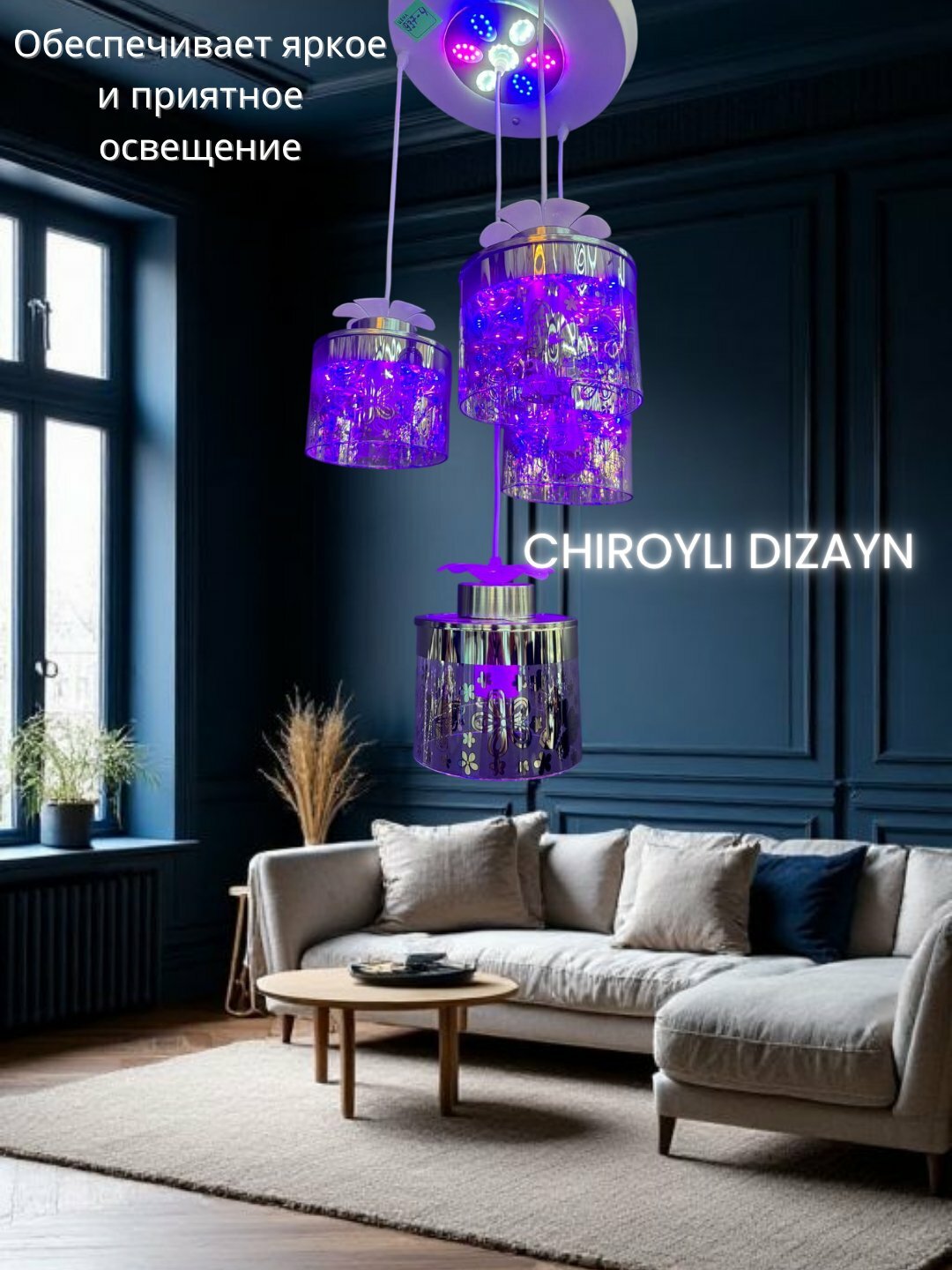 Osma lyustra, chiroq, LED lyustra eng turgi tanlov uyingizga yanada nur ulashing