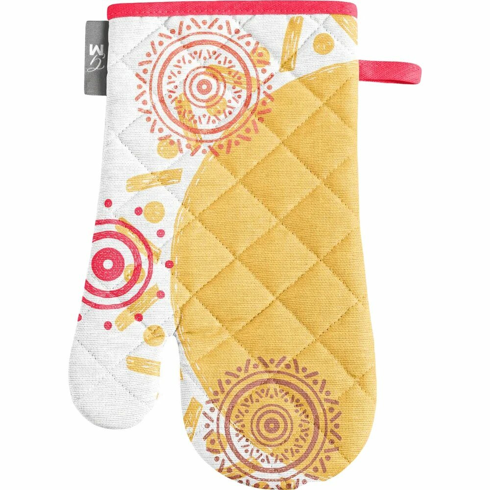 Guten Morgen Варежка-прихватка  Рогожка Солнечные узоры наб. (18x30 см) ВПр-СУ-18-30
